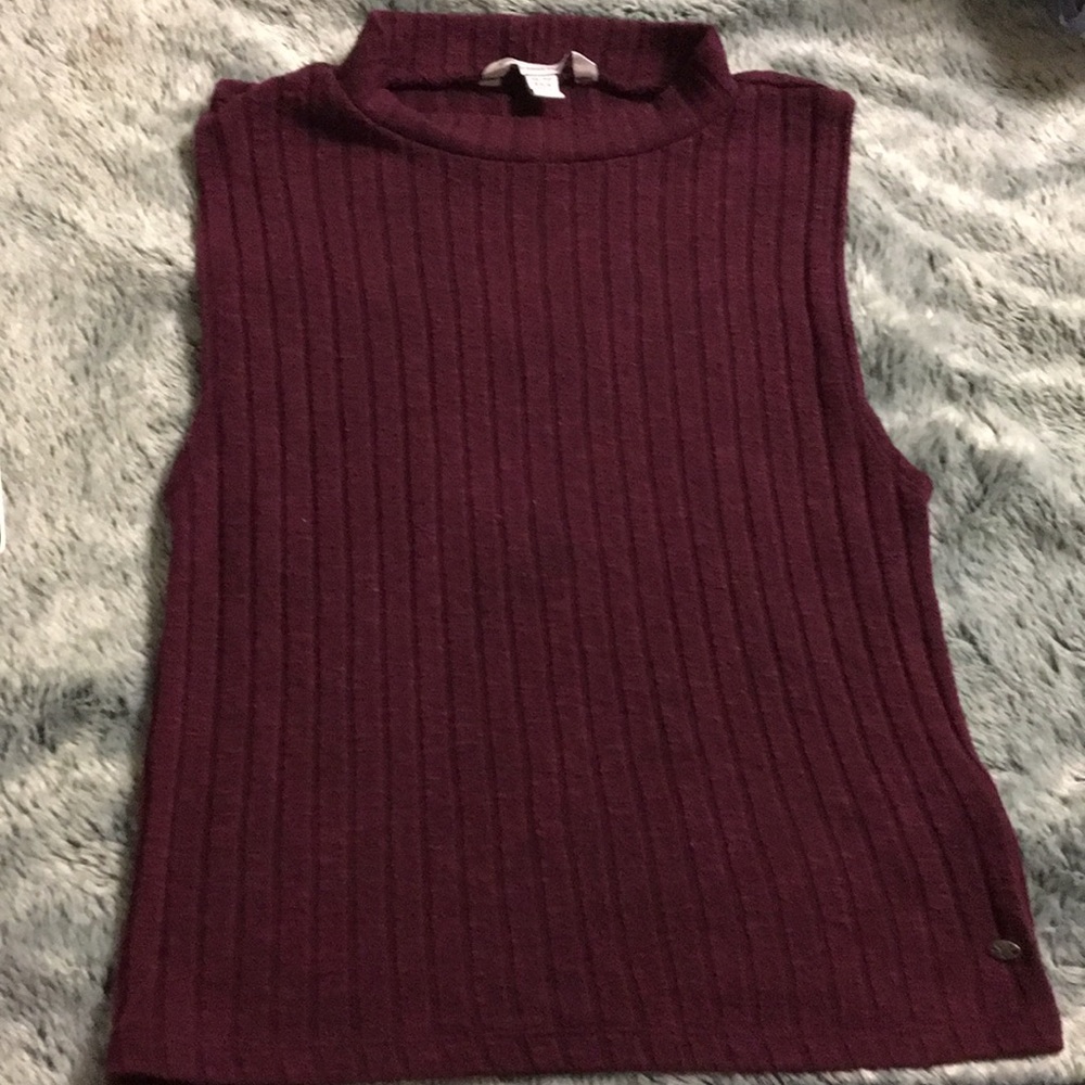 AEO ribbed slightly crop